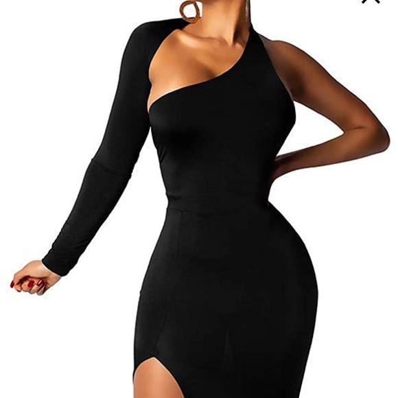 Dresses & Skirts - Sexy Elegant One Shoulder Backless Evening Dress